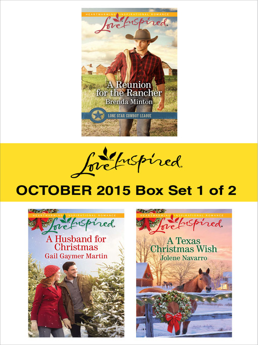 Title details for Love Inspired October 2015, Box Set 1 of 2 by Brenda Minton - Wait list